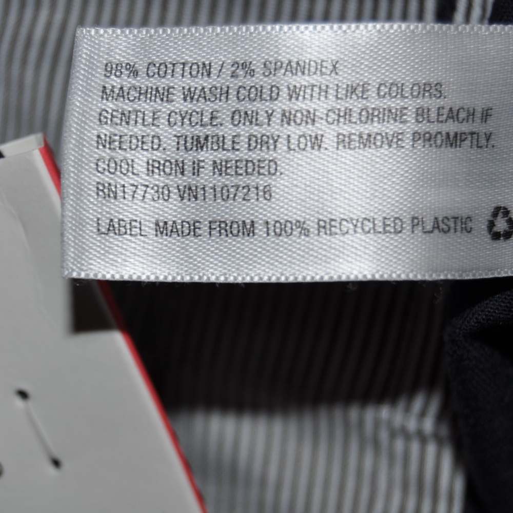 NEW Men's Navy Taper Fit Hennepin Chino Pants NWOT - Picture 8 of 8